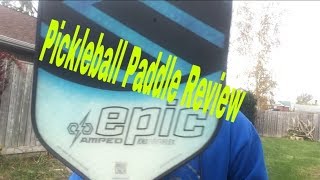 Pickleball Paddle Review: Selkirk Epic Amped