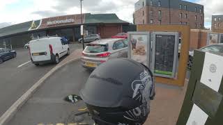 GoPro Hero 8 Back Mount Test - Going to McDonalds