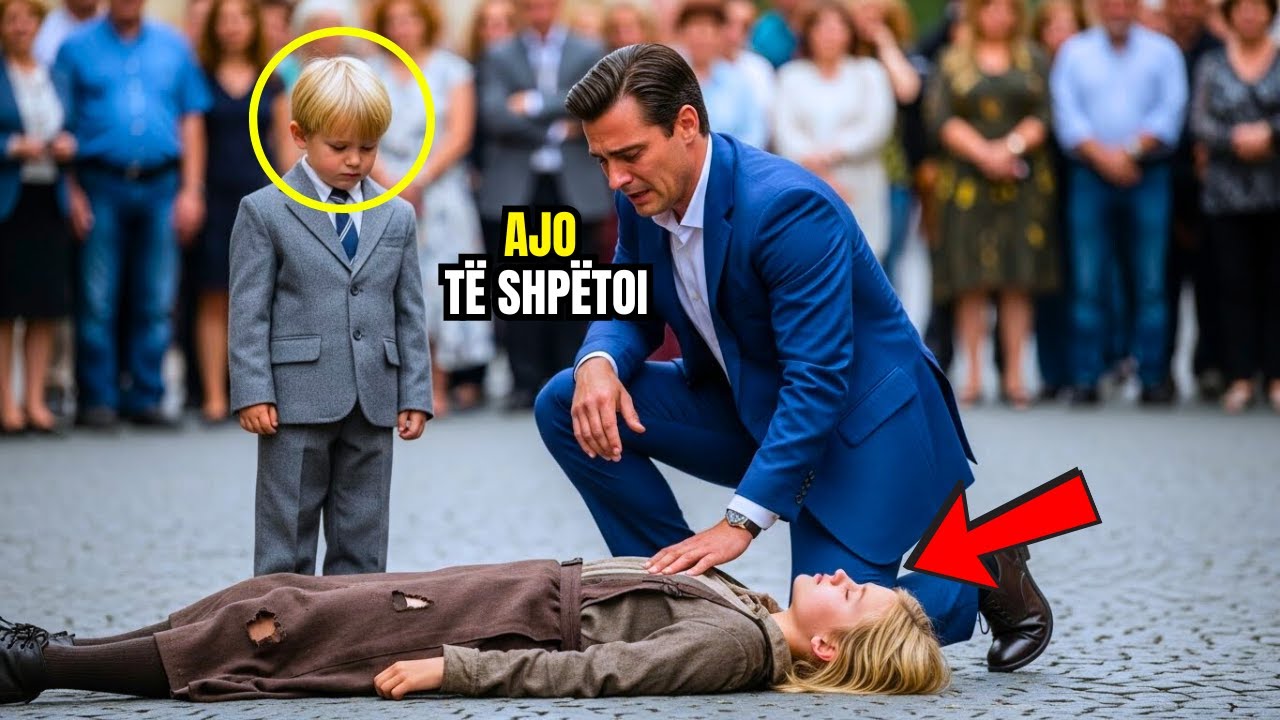 AJO U HODH PARA PLUMBIT PËR TË SHPËTUAR DJALIN E MILIARDERIT — DHJETË DONIN TA ADOPTONIN