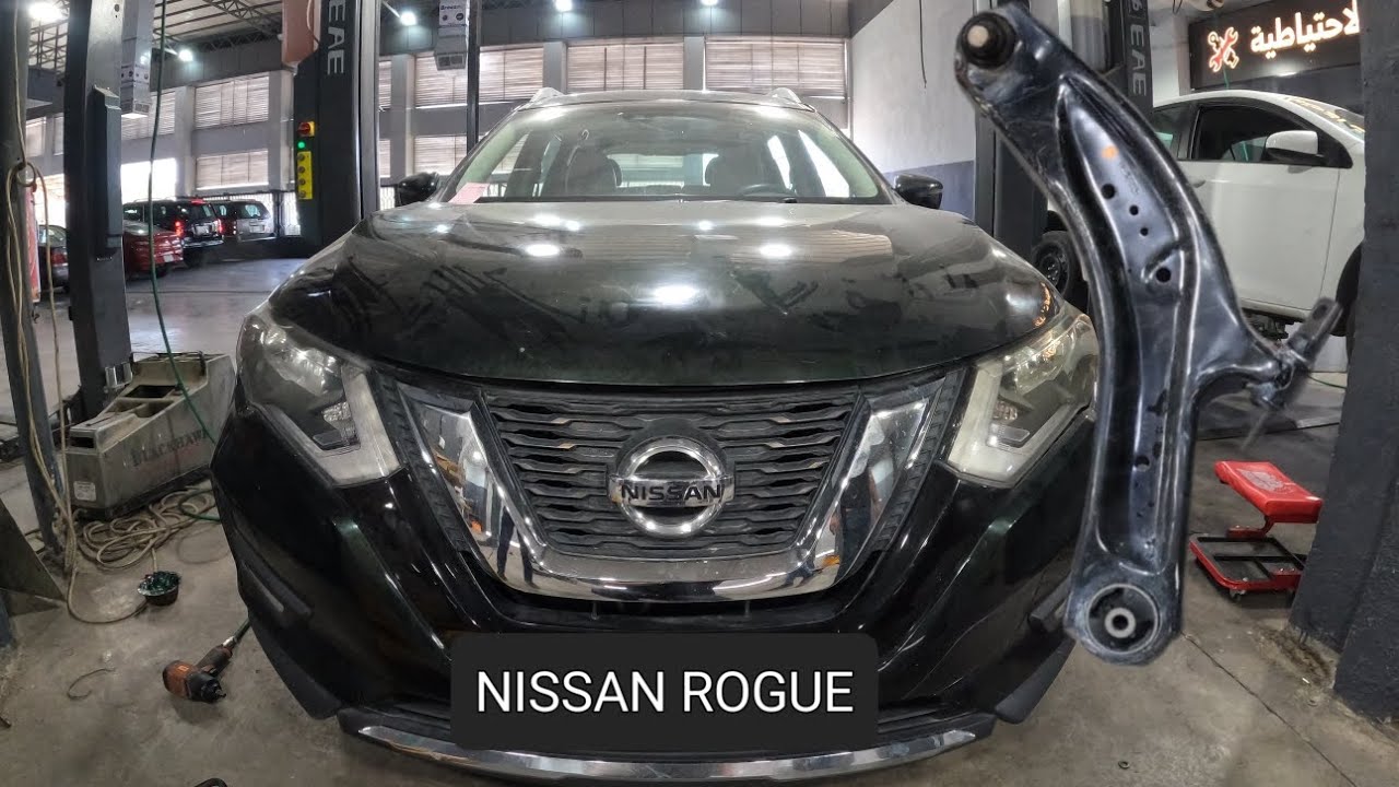 control arm rem and ball joint replacement sway bar link nissan