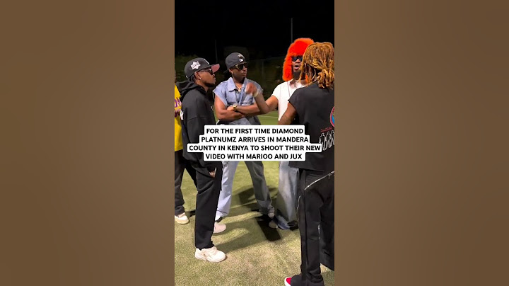 DIAMOND PLATNUMZ ARRIVES IN MANDERA COUNTY  IN KENYA TO SHOOT THEIR NEW VIDEO WITH MARIOO AND JUX