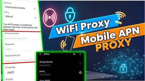 How to Create Your Own Proxy Server for Mobile APN and Wi-Fi Settings