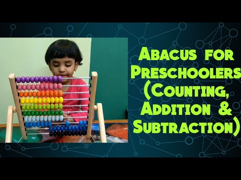 Abacus tutorial for kids| HOW TO USE AN ABACUS FOR ADDITION AND SUBTRACTION | Little Champ Nitara