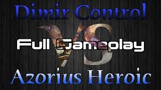 Azorius Heroic vs Dimir Control - Full Gameplay (MTG: Fate Reforged Standard)