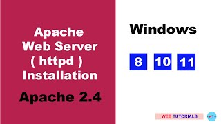Apache Web Server downloading and installation on Windows 11