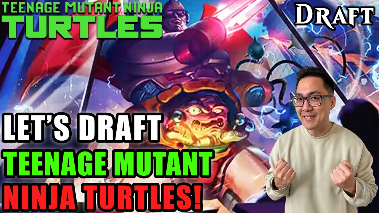 Let's Draft Teenage Mutant Ninja Turtles! | TMT Pick-Two Draft | Early Access Event | MTG Arena