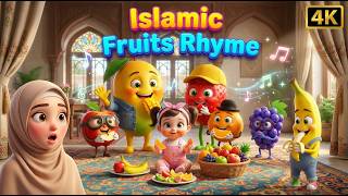 Islamic Fruits Rhyme | Alhamdulillah for Every Fruit | Nasheeds | #islamicvideo screenshot 3