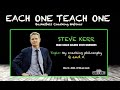 Coach STEVE KERR - MY COACHING PHILOSOPHY | Each One Teach One Coaching Webinar