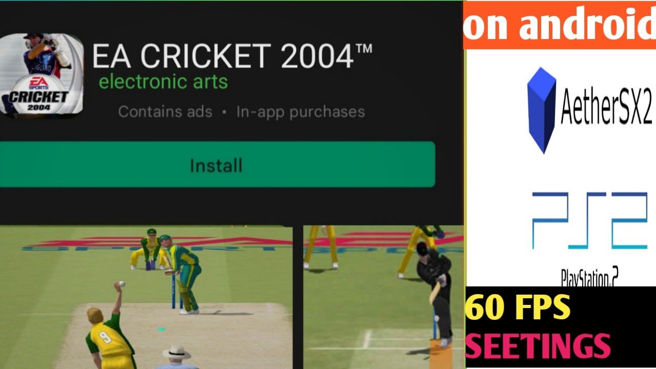 𝗘𝗔 𝗖𝗥𝗜𝗖𝗞𝗘𝗧 𝟮𝟬𝟬𝟰™ 𝗢𝗡 𝗔𝗡𝗗𝗥𝗢𝗜𝗗 𝗗𝗘𝗩𝗜𝗖𝗘🔥:𝗔𝗘𝗧𝗛𝗘𝗥 𝗦𝗫𝟮 𝗦𝗠𝗢𝗢𝗧𝗛𝗟𝗬 𝗥𝗨𝗡 𝗦𝗘𝗘𝗧𝗜𝗡𝗚𝗦 [𝟲𝟬 𝗳𝗽𝘀]