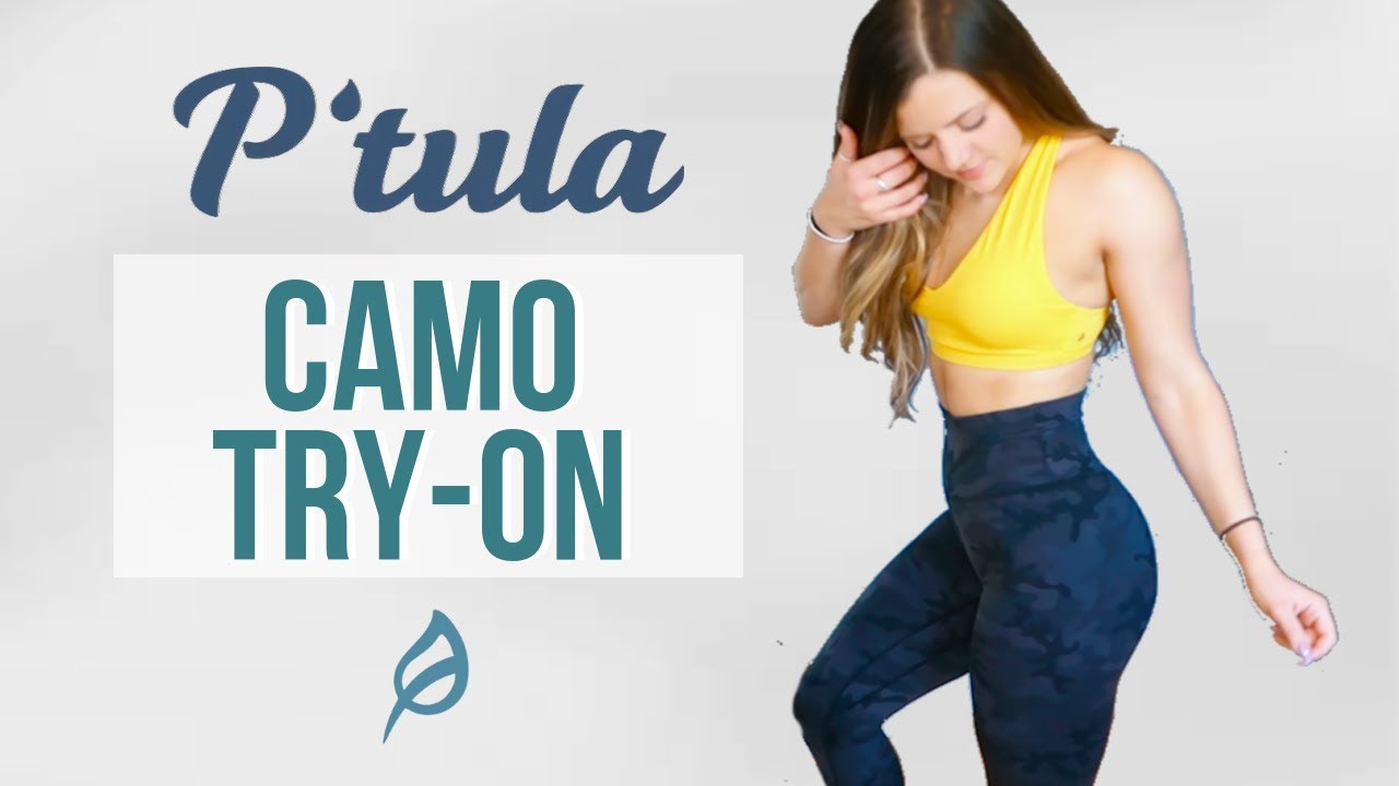 PTULA ACTIVE | camo leggings try on 