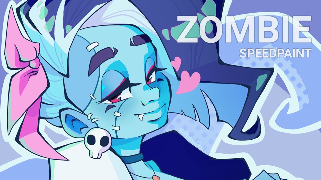 Zombie [speedpaint] - YouTube