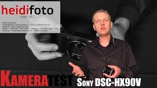 Sony DSC HX 90 V Hands-On Test German | Deutsch