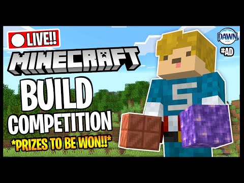 MINECRAFT BUILD COMPETITION!! *BIG PRIZES TO BE WON!!* | Minecraft LIVE #AD - MINECRAFT BUILD COMPETITION!! *BIG PRIZES TO BE WON!!* | Minecraft LIVE #AD