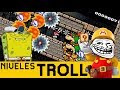 YA NO SÉ COMO PENSAR AQUÍ !!! - NIVELES TROLL #12 | Super Mario Maker - ZetaSSJ