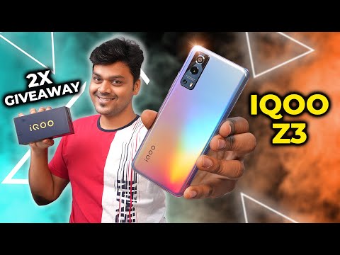 iQOO Z3 5G Unboxing | 2X Giveaway Snapdragon 768G, 120Hz Screen, 64MP