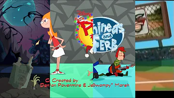 phineas and ferb theme songs combined