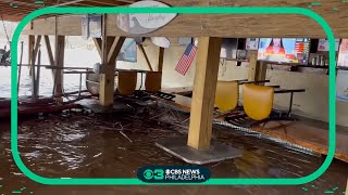 Collegeville restaurant local businesses deal with flooding
