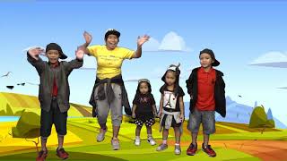 Lagu Sekolah Minggu I Kambing embek-embek I Elzira Aurora and Friends