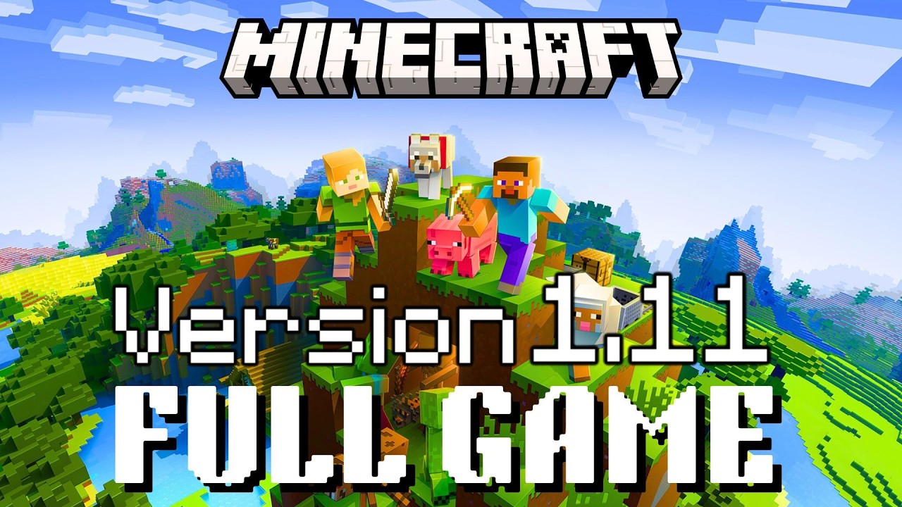 Minecraft 1.11 Full Game Walkthrough | The Exploration Update (No Commentary)