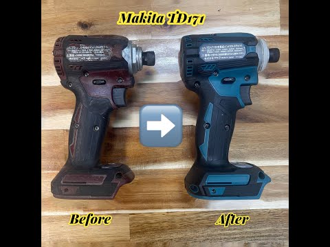 Video Retoration And Rebuild Makita TD171 Impact Driver. - youtube