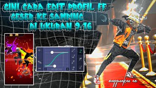 TUTORIAL CARA EDIT VIDEO PROFIL FF BERGESER DI APK ALIGHT MOTION PART 1#