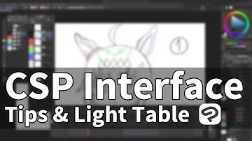 Clip Studio Paint  - Animation Interface Tips & Light Table