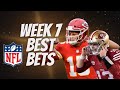 Week 7 NFL Best Bets, Player Props, Parlays, Predictions Sunday Games and Monday Night Football