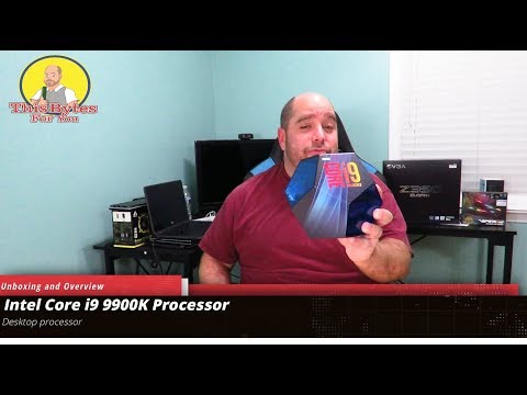 Intel Core i9 9900K Unboxing and Overview