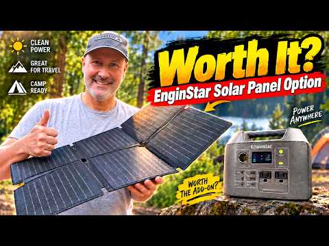 Worth It? EnginStar Battery Station SOLAR PANEL Option — video thumbnail