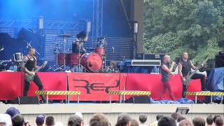 Red performing Let Go live at Kingsfest 2011