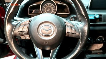 2014-2018 Mazda 3 Airbag and Steering Wheel Removal