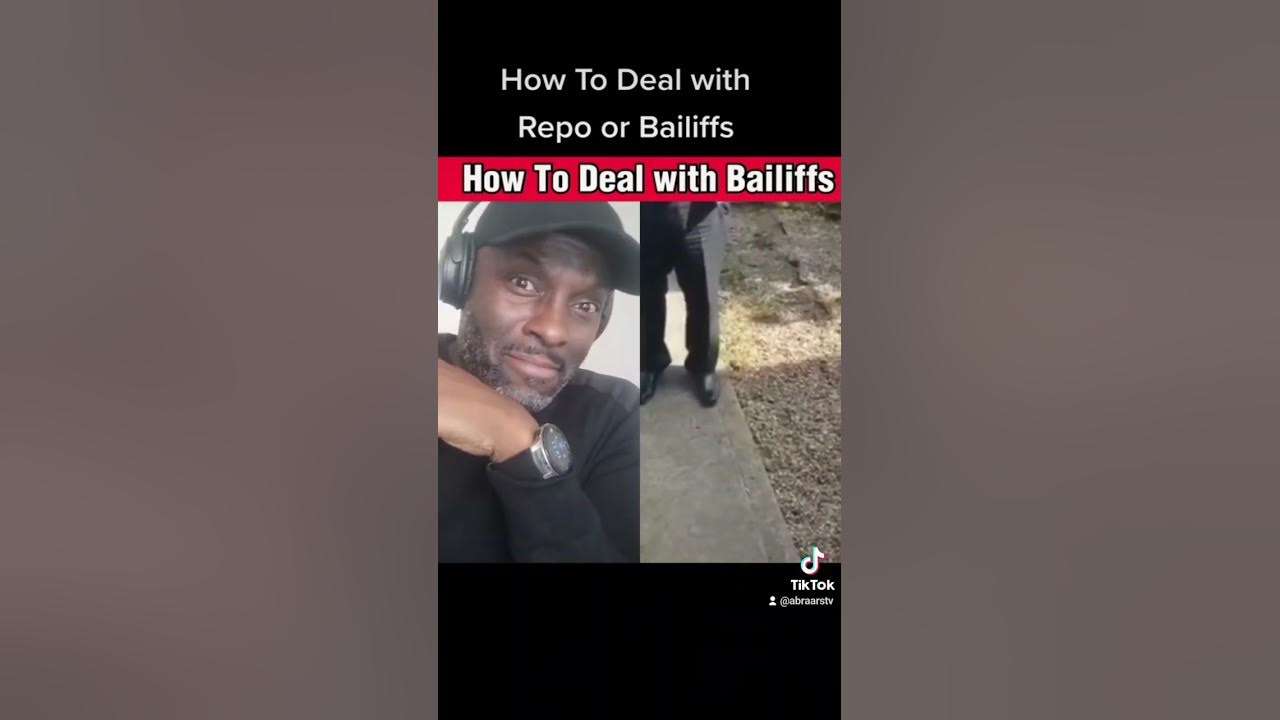 How to deal with bailiffs How to report Bailiffs Must watch till