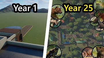 I Made a Zoo Without Pausing in Planet Zoo | Planet Zoo