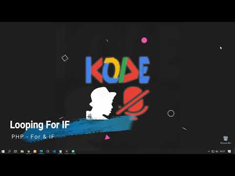 Cara Mudah Penggunaan IF didalam Perulangan (LOOPING & IF) di PHP