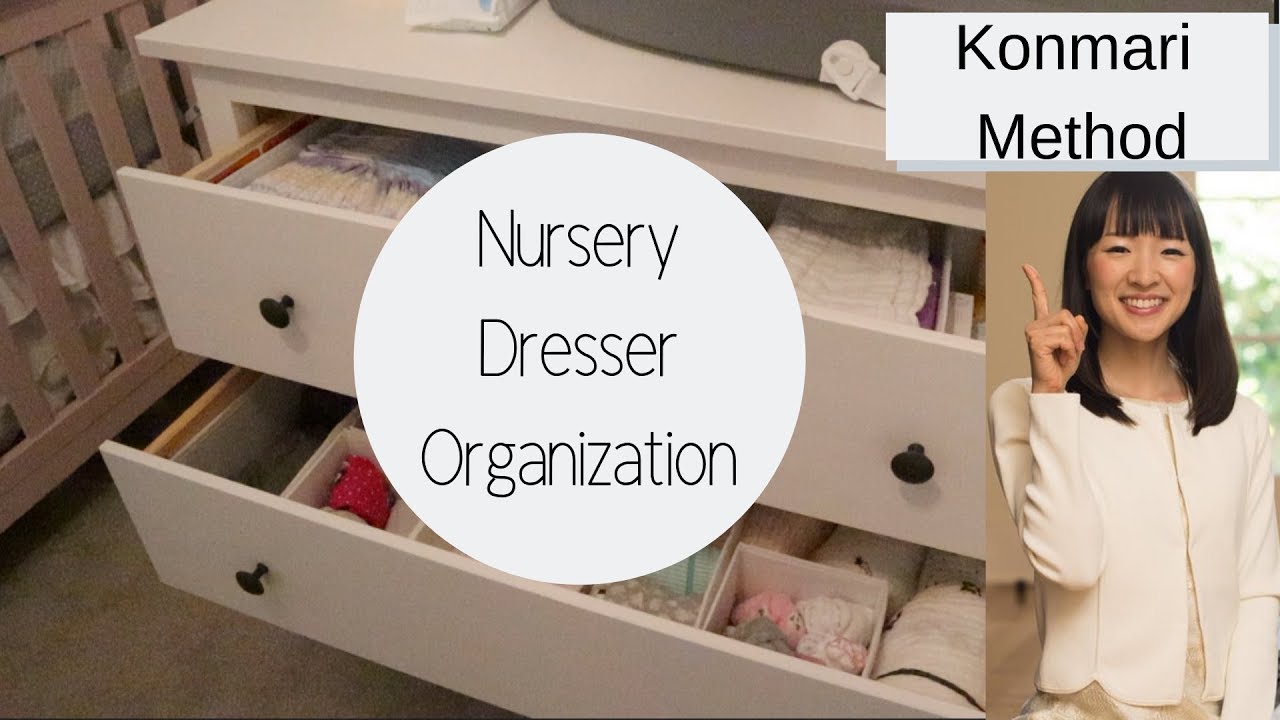 Nursery Dresser Organization