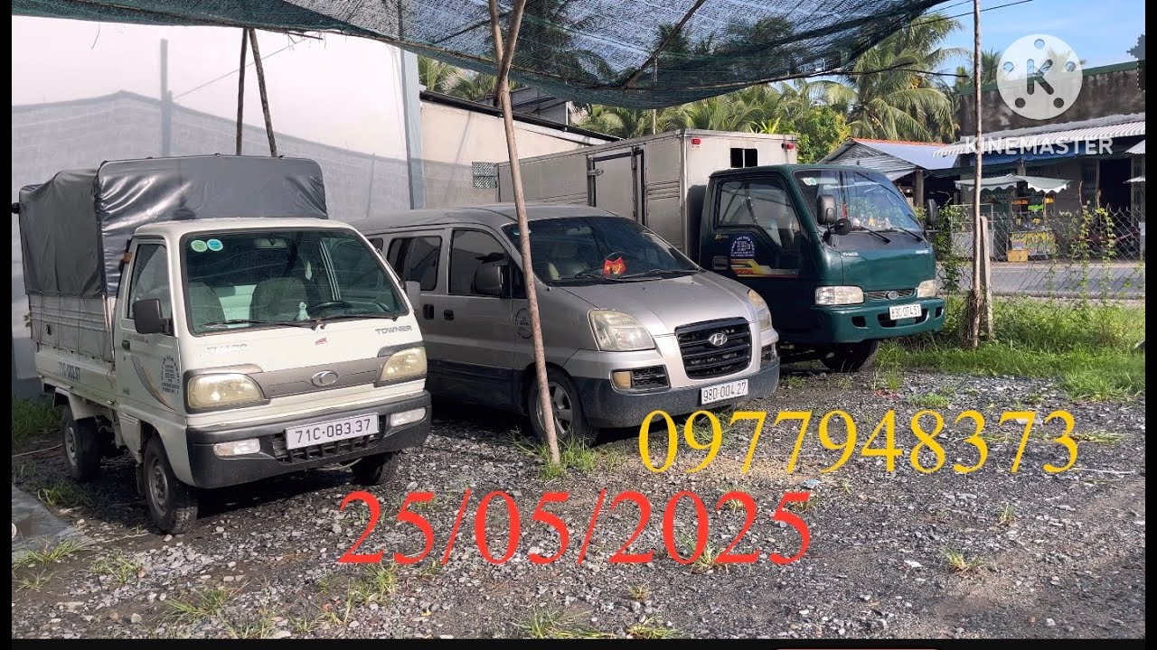 25/05/2025 em được qoay vài xe tải nhỏ phục vụ anh chị em bà con. lh 0977948373 gập em được