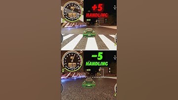 Which Handling Tuning is Faster in NFS Most Wanted?  || #nfs #racing #shorts