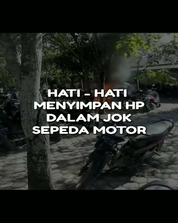 Simpan HP Dalam Jok, Siswa SMA Negeri 1 Peureulak Aceh Timur harus rela Sepeda Motornya terbakar
