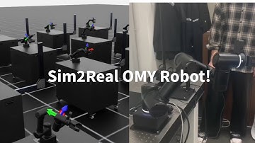 AI MANIPULATOR #2: Sim2Real with OMY: From IsaacSim Training to Real-World Deployment