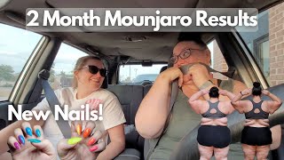 Mounjaro Weight Loss VLOG | What I eat in a day | 5mg Mounjaro Results | Week 8 Tirzepatide