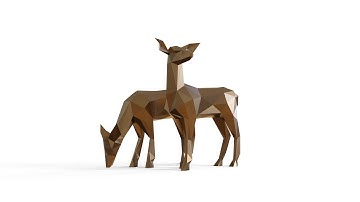 DEER Miniature 3D print model