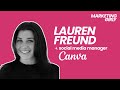 Social Media Marketing from Taco Bell to Canva with Lauren Freund, Social Media Manager of Campaigns