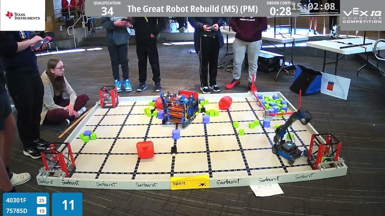 The Great Robot Rebuild (MS) (PM) TeamWork #34