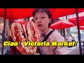 Chinese Vlogger exploring Victoria Market in Melbourne