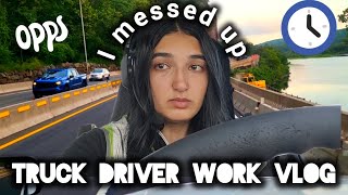 I made a mistake: Truck Driver Shift in my Life