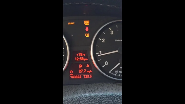 2007 BMW Ambient Air Temperture Sensor Repair