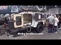 Off Road Teardrop Trailer by Moby1trailer at SEMA 2017