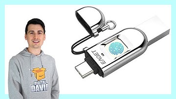 EAGET Encrypted Fingerprint USB 3.0 Flash Drive Showcase