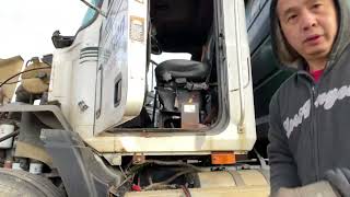 Mack CH613 VECU faulty no start working outside is cold #mechaniclife #canadalife