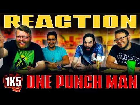 One Punch Man 1x5 REACTION!! "The Ultimate Master"